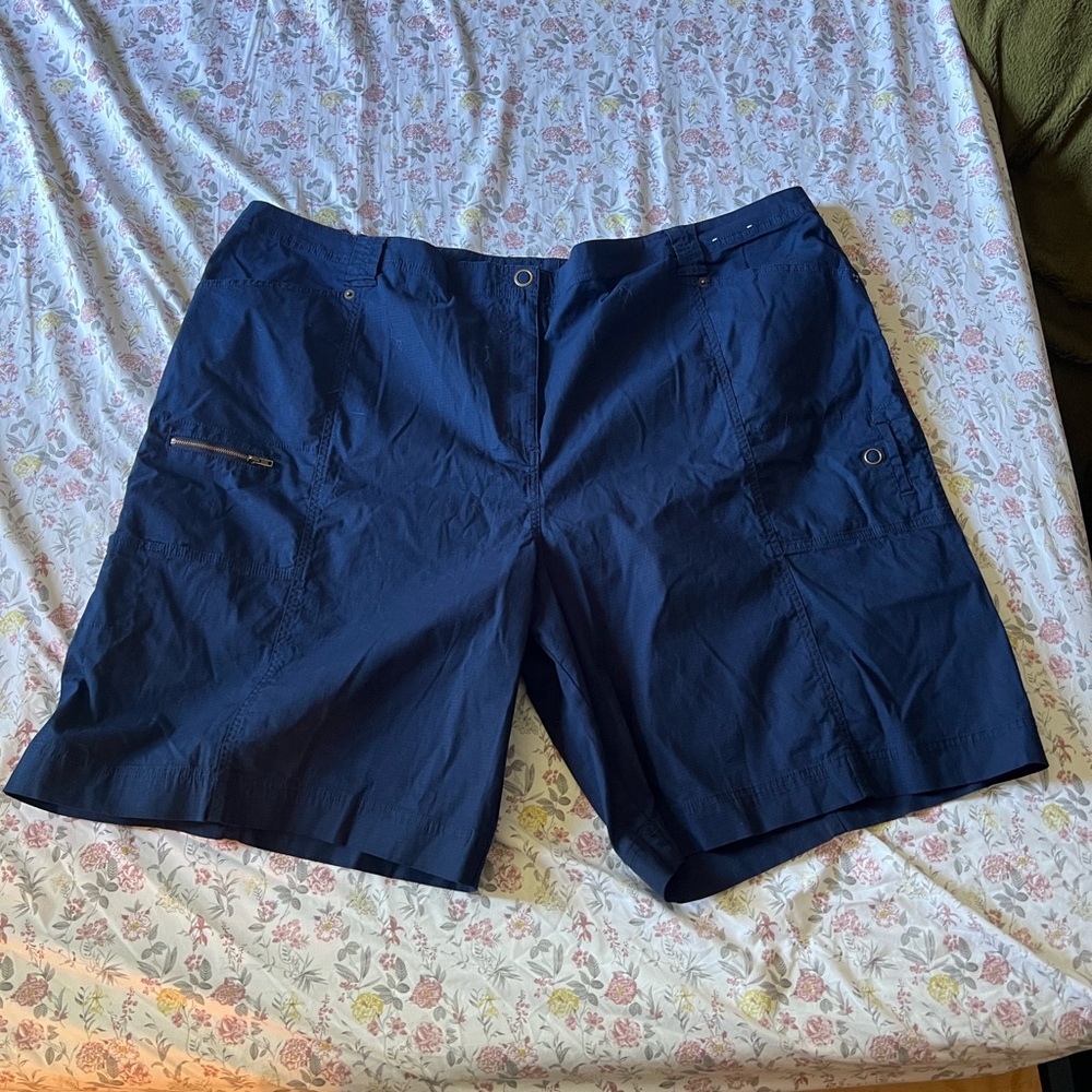 Women's Navy Blue Shorts